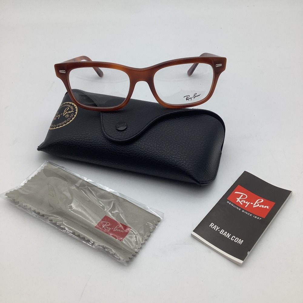Ray Ban RB 5383 5944 Tortoise Eyeglasses Frames 54-19-150 with Case‎ & Cloth